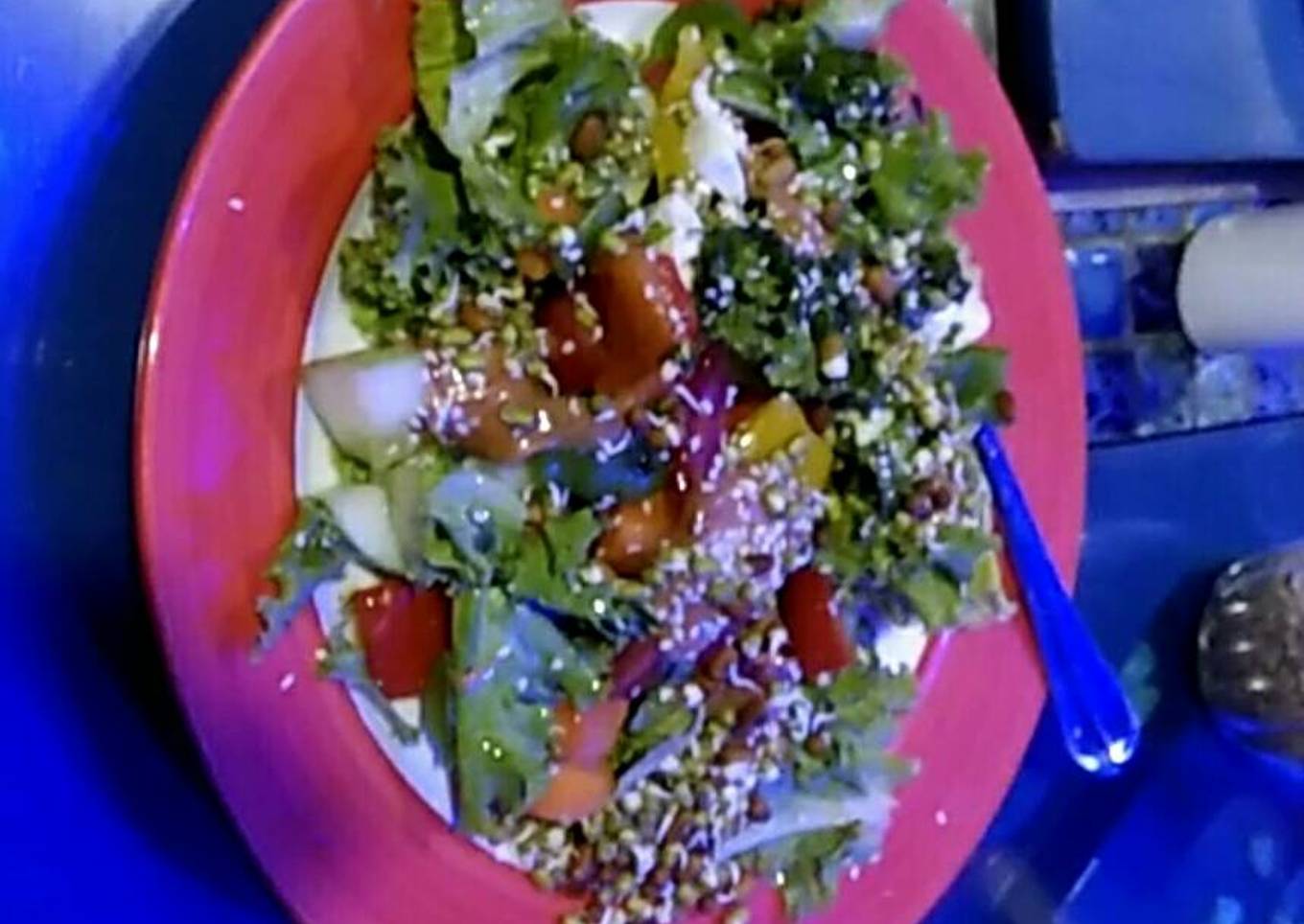 Bunch of healthy Salad