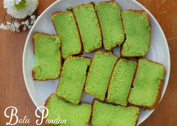 Bolu Pandan Panggang Lembut