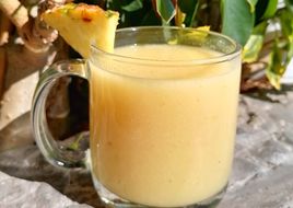 Champurrado con masa de piña 🍍(atole de piña)