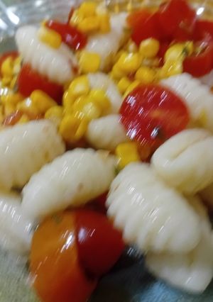 Una foto de Ñoquis en ensalada🥗