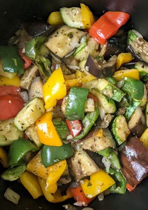 Foto de Legumes refogados al dente