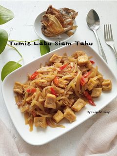 Foto resep Tumis labu siam tahu