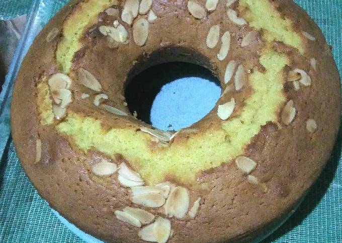 Langkah Mudah untuk Menyiapkan Bolu panggang simple 4 telur yang Enak Banget