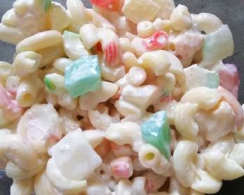 Update, Making Recipe Macaroni Salad Yummy