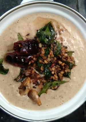 A picture of Peanut chutney.