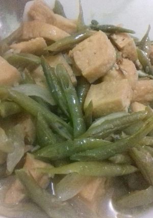 Foto resep Tumis Kacang Panjang Tahu ala Mami Abel