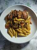 Penne with Creammy Chicken Curry