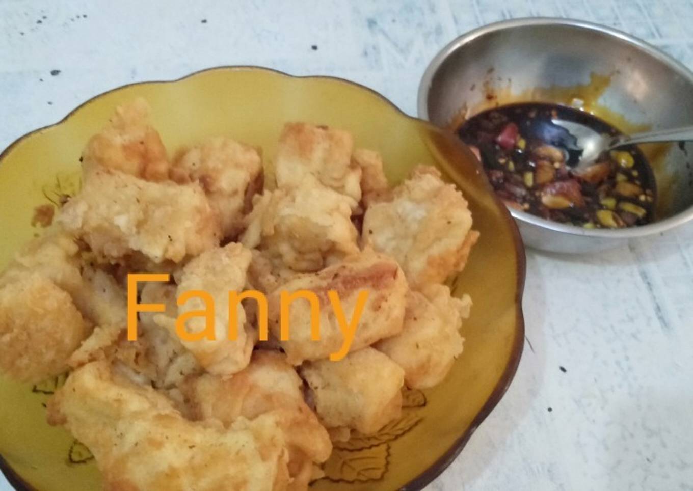 Resep Tahu Crispy sambel kecap