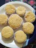 Alfajores de fécula de mandioca