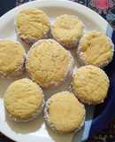 Alfajores de fécula de mandioca