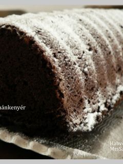 Csokis-diós banánkenyér recept fotója