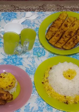 عکسی از دستور کباب مرغ تابه ای