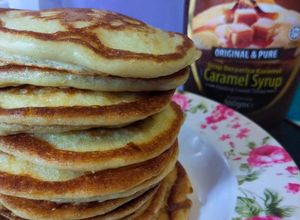 Gambar Pancake yis lembut