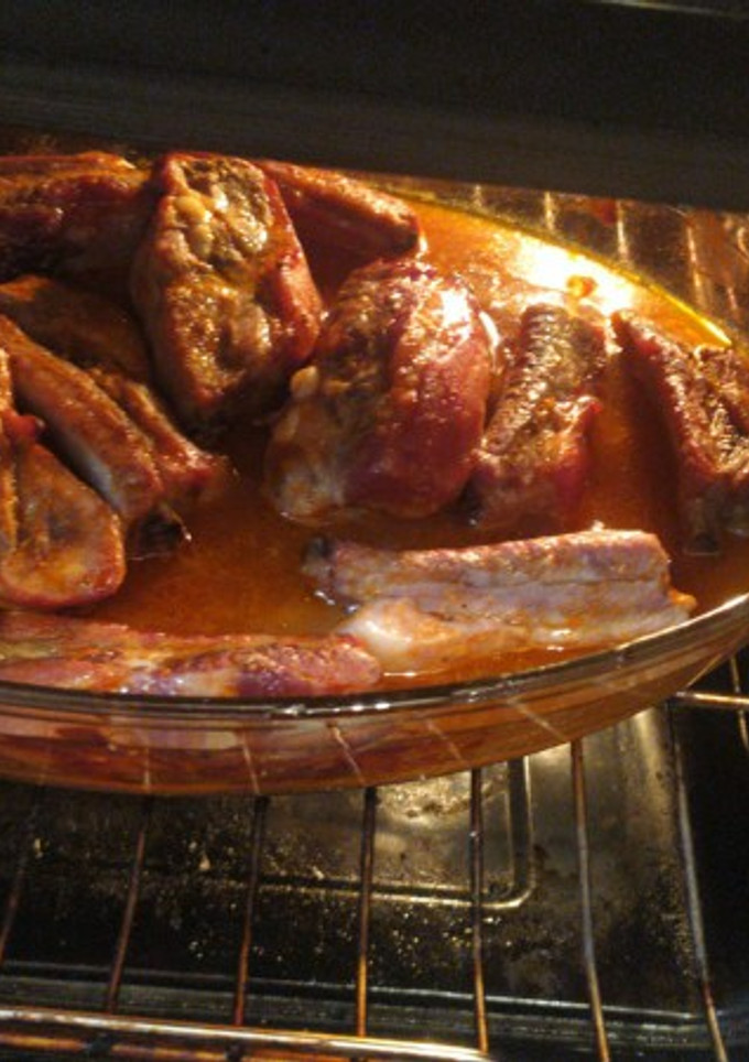 Una foto de Costillas agridulces (A mi estilo)