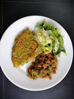 Una foto de Tortilla de verduras