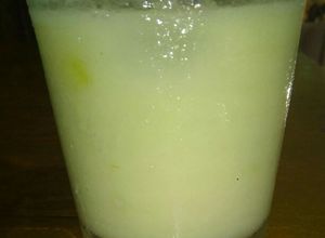 Hình của món Sinh tố dưa gang.