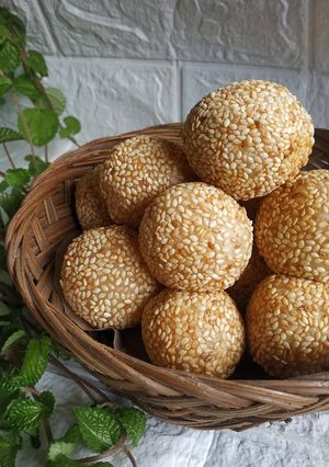 Foto resep Onde-onde kacang hijau