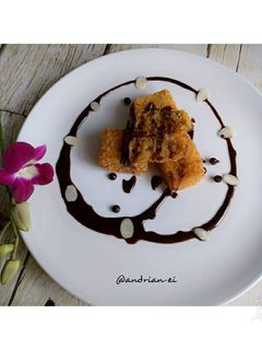 Foto resep Nugget Pisang Keju Saus Coklat