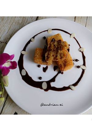 Foto resep Nugget Pisang Keju Saus Coklat