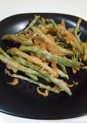 Foto resep Baby buncis goreng tepung