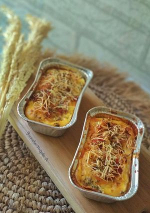 Foto resep Schotel fetucini bolognese