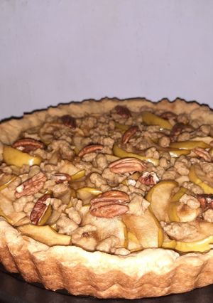 Una foto de Tarta de manzana