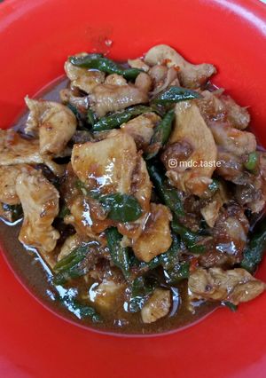 Foto resep Ayam kecap saos tiram pedas