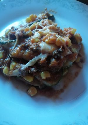 Una foto de Lasaña de zapallo italiano