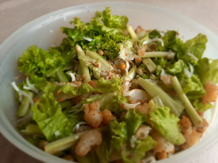 Recipe Green sea bass salad the So Delicious So Delicious