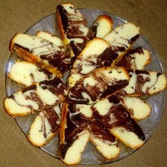Marble cake (Iftar tea companion) A picture of Marble cake (Iftar tea companion).