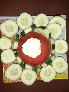 صورة لوصفة سلطة الخيار 🥒