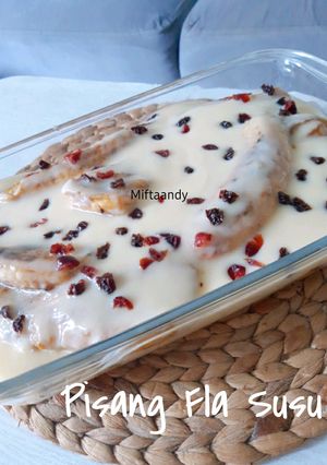 Foto resep Pisang Fla Susu