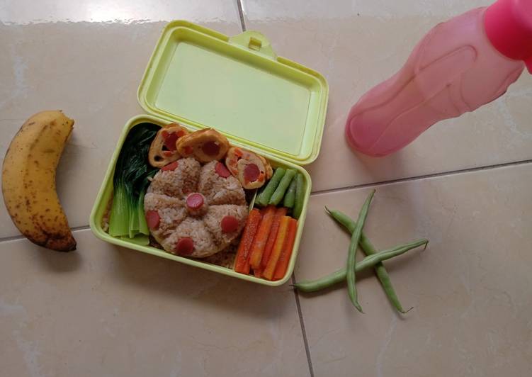 Bento Bekal Sekolah Simple