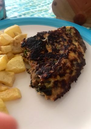 Una foto de Tortilla de jurel enlatado