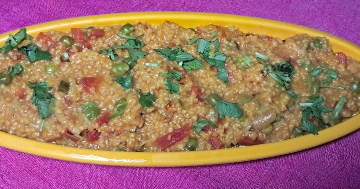 Daliya Upma (millet) Recipe by Archana Devi ( Chaurasia) Cookpad