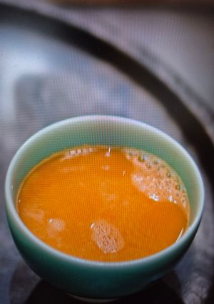 A picture of Kimchi Carrot Juice.