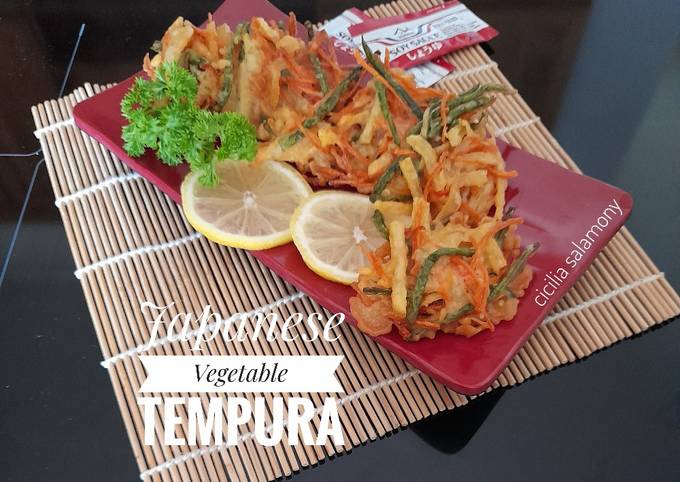 Resep Japanese Vegetable Tempura