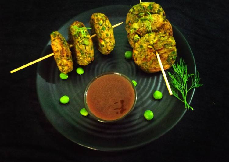 Recipe of Quick Peas tikki