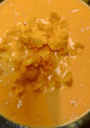 Foto principal de Sopa de coliflor al curry