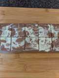 Homemade mini egg chocolate bar