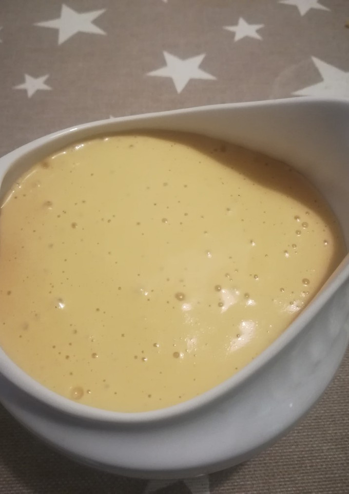 Una foto de Salsa de almendras