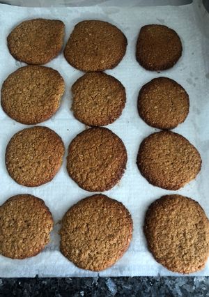Una foto de Galletas de avena con vainilla