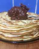 Panqueques con dulce de leche