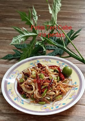 Foto resep Petai Teri Cabe iris pedes