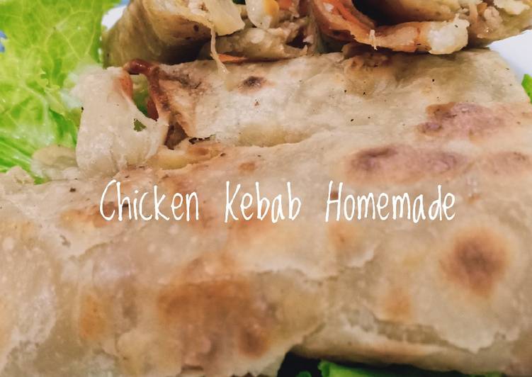 Chicken kebab homemade