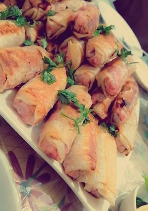 صورة لوصفة رولات مسخن