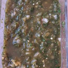 A picture of Tomatillo Salsa.
