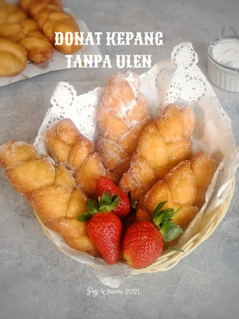 Resep Donat kepang tanpa ulen yang Bikin Ngiler