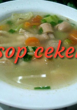 Foto resep Sop ceker