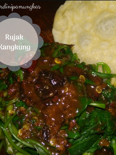 Foto resep Rujak kangkung